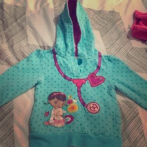 Disney doc mcstuffins girls hoodie
